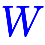 W